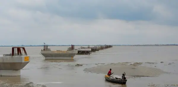 Ghaghara River near Ambedkar Nagar district, Ambedkar Nagar