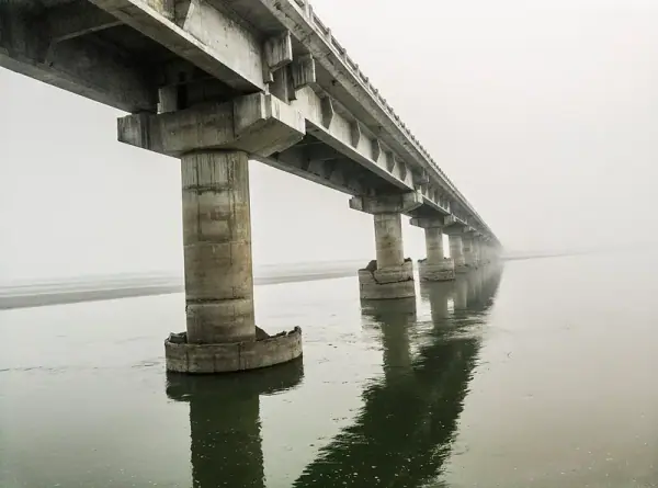 Tanda-Kalwari Bridge over the Ghaghara River, Tanda, Ambedkar Nagar