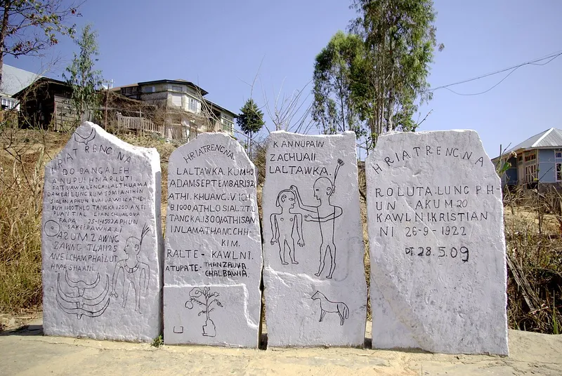 Standing Stones of Champhai, Champhai
