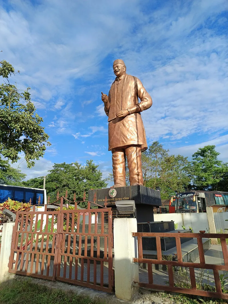 Statue of Dr. Bhupen Hazarika, Dhemaji