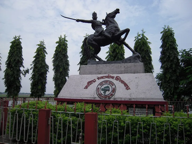 Chilarai statue Dhubri, Dhubri