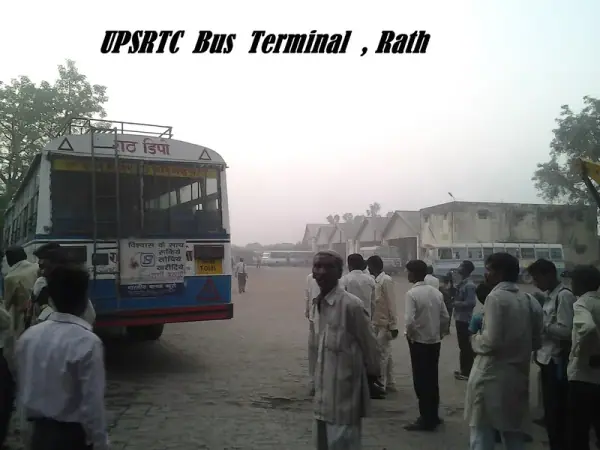 UPSRTC Bus Terminal at Rath, Hamirpur district, Hamirpur