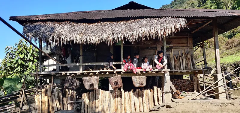 Traditional Adi House, Lower Siang
