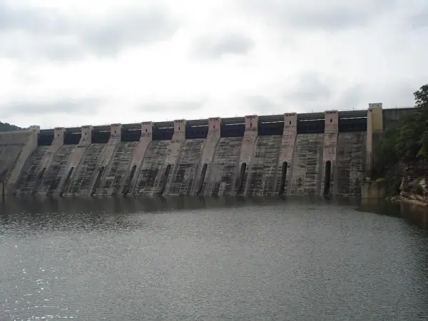Gandhi Sagar Dam on the Chambal River, Mandsaur