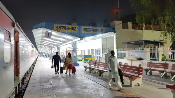 Muzaffarnagar Railway Station — major transit hub on Delhi-Haridwar line, Muzaffarnagar