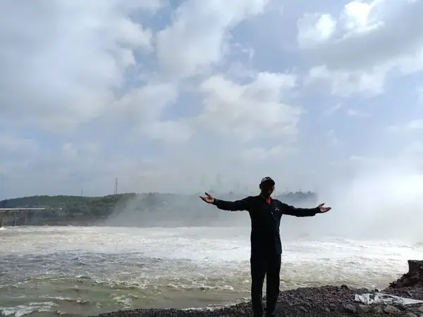 Narmada River scenic view, Narsinghpur