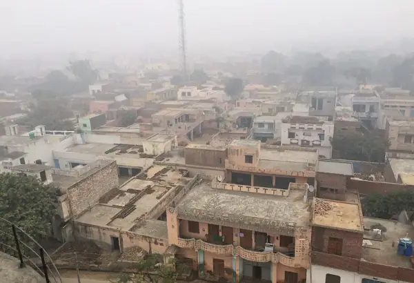 Ailum town overview, Shamli district, Shamli