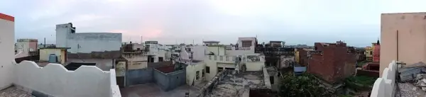 Thanabhawan skyline panorama, Shamli