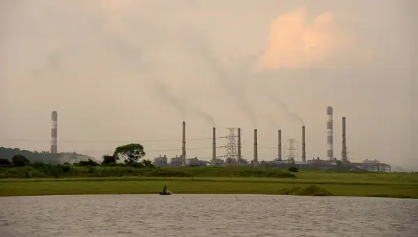 Power Plant on Rihand Dam, Sonbhadra, Sonbhadra
