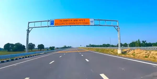 Ganga Expressway — India's longest expressway passing through Unnao district, Unnao