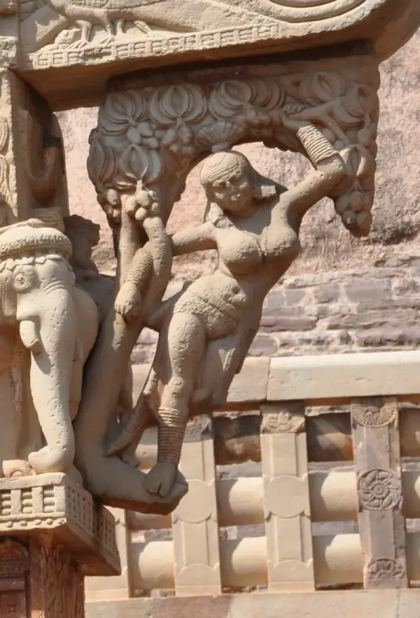 Eastern Gateway (Torana) of the Great Stupa, Sanchi, Vidisha