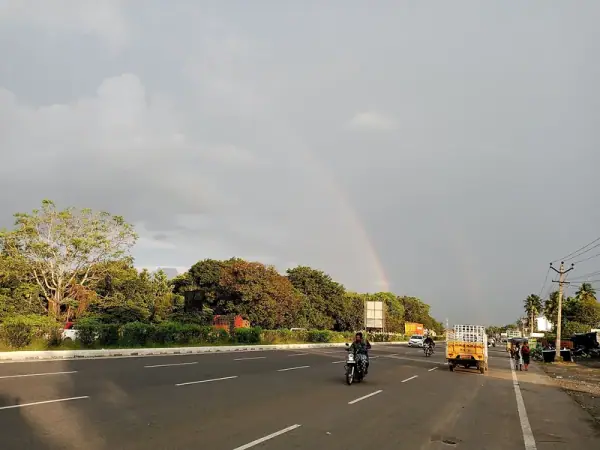 Bengaluru highway on Bangalore–Chennai Expressway