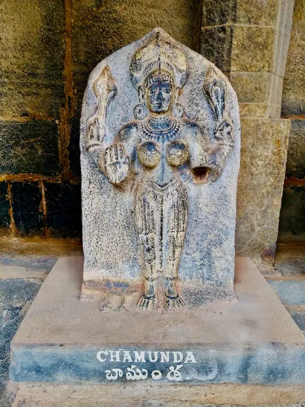 Chamunda Devi ghat, Chamunda Devi