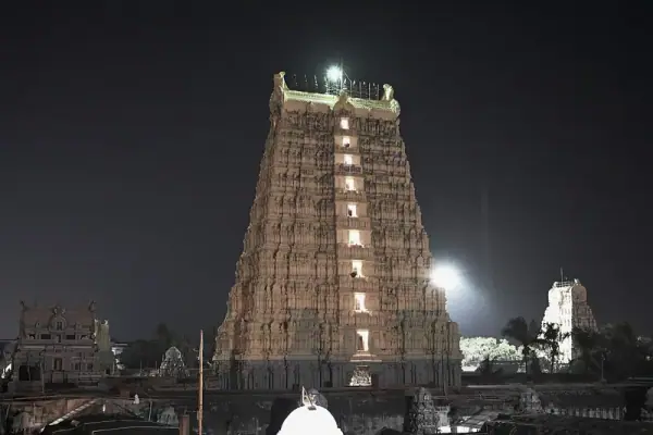 Rameshwaram (Ramanathaswamy) night view, Rameshwaram (Ramanathaswamy)