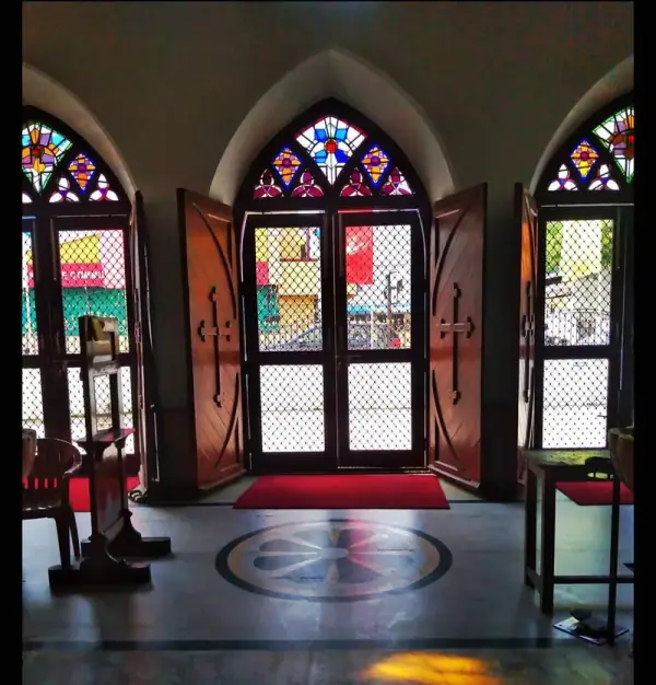 San Thome Basilica entrance, San Thome Basilica, Chennai