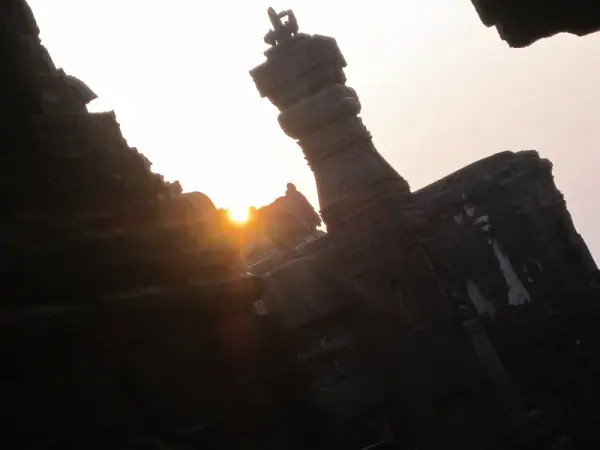 Ellora Caves sunset, Aurangabad