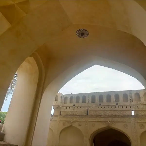 Golconda Fort interior, Hyderabad