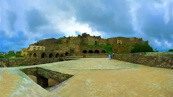 Golconda Fort panorama, Hyderabad