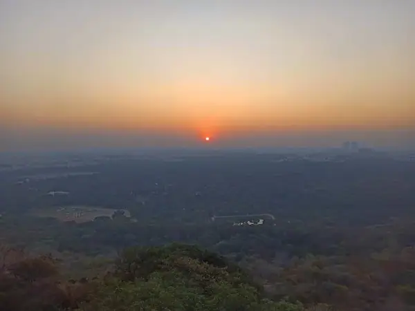 Golconda Fort sunset, Hyderabad