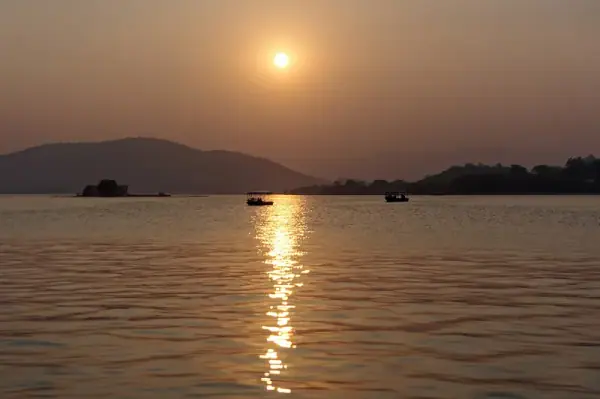 Lake Pichola Udaipur sunset, Udaipur