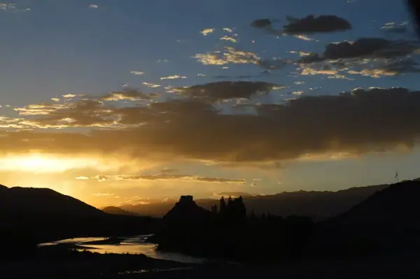 Leh sunset, Leh