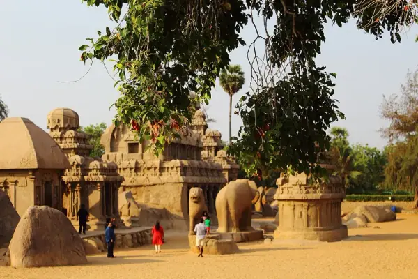 Mahabalipuram entrance, Mahabalipuram