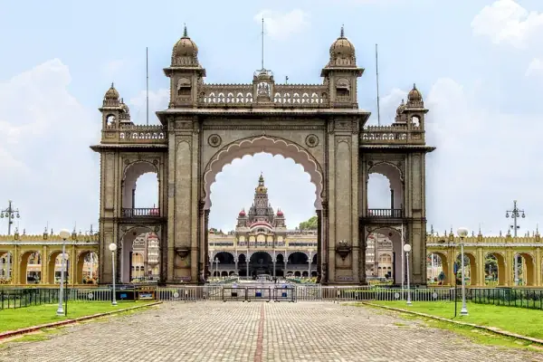 Mysore Palace entrance, Mysuru