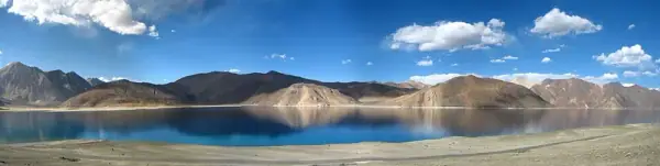 Pangong Tso Lake sunset, Leh