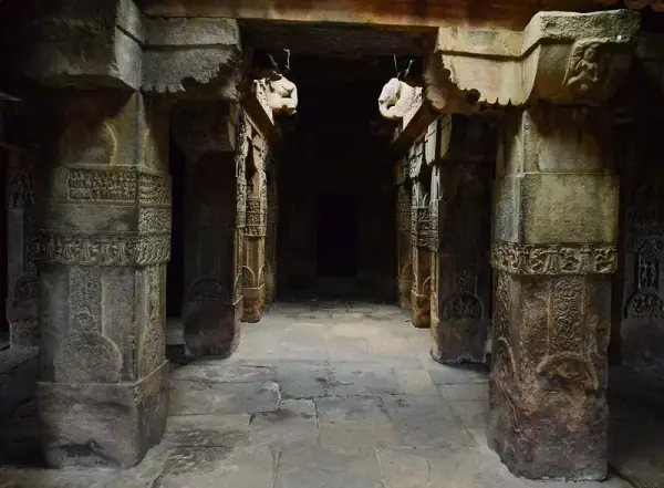 Pattadakal interior, Badami