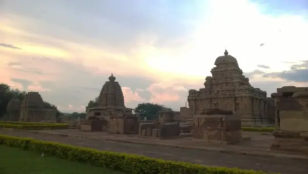 Pattadakal sunset, Badami