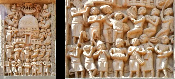 Sanchi Stupa entrance, Sanchi