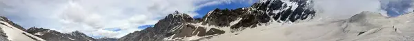 Spiti Valley panorama, Kaza