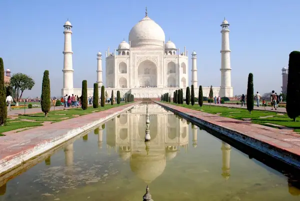 Taj Mahal entrance, Agra